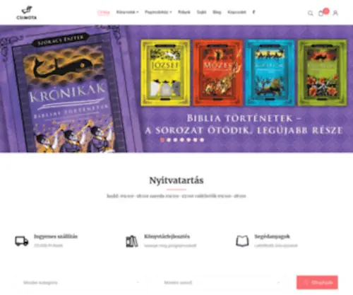 Csimota.hu(Csimota Gyerekkönyvkiadó) Screenshot