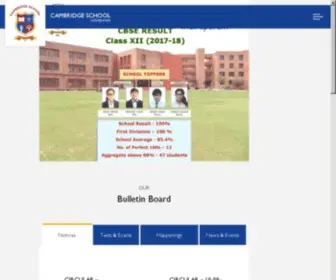 Csindirapuram.com(Cambridge School) Screenshot