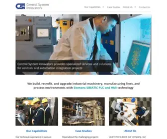 Csinnovation.com(Control Systems Innovators Corp) Screenshot