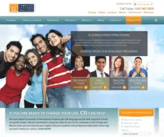 Csinow.edu(Career-Focused Education to help each student meet their full potential) Screenshot