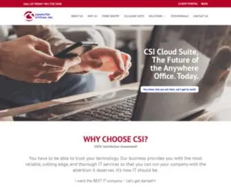 Csiomaha.com(Computer Systems) Screenshot