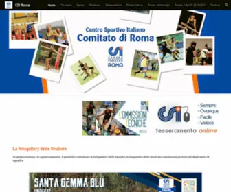 Csiroma.com(CSI Roma) Screenshot