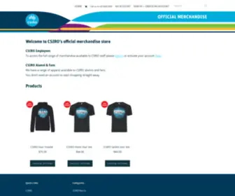 Csiromerchandise.com(Andrew) Screenshot