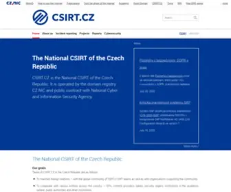 Csirt.cz(Úvod) Screenshot