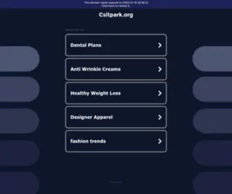 Csitpark.org(Csitpark) Screenshot