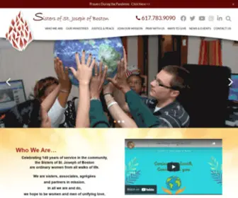 CSjboston.org(We are ordinary women from all walks of life. Our special focus) Screenshot