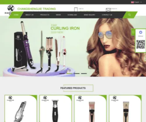 CSjhairclipper.com(CSjhairclipper) Screenshot