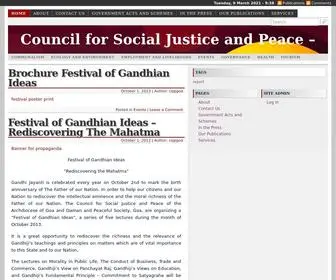 CSJPGoa.org(Goa) Screenshot