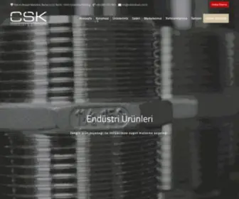 CSkhirdavat.com.tr(CSK Hırdavat Endüstri San) Screenshot