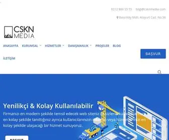 CSKnmedia.com(Web Tasar) Screenshot