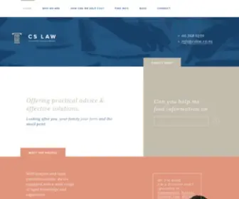 Cslaw.co.nz(CS Law) Screenshot