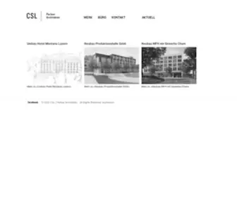 CSL.ch(Partner Architekten) Screenshot