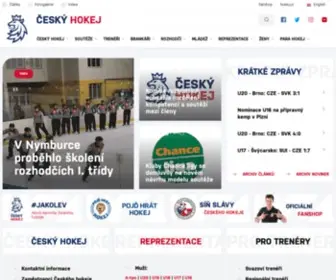 CSLH.cz(Úvodní stránka) Screenshot