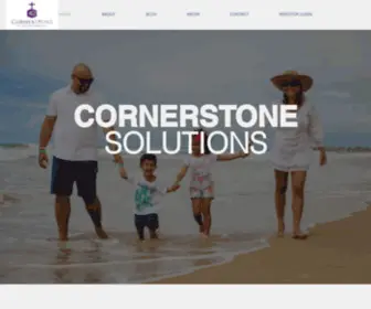 CSLLccap.com(Cornerstone Solutions) Screenshot