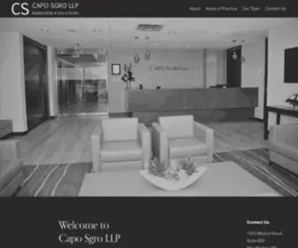 CSLLP.ca(Capo Sgro LLP) Screenshot