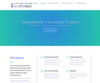 Csmameli.com(Centro Studi G) Screenshot