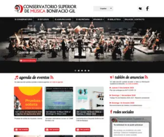 CSmbadajoz.es(Conservatorio) Screenshot