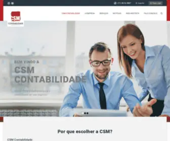 CSM.com.br(CSM Contabilidade) Screenshot