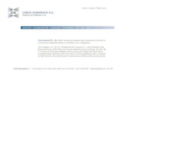 Csmediation.com(Chris Sorensen) Screenshot