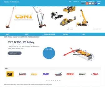 Csmi.com.au(CSMI "Construction Scale Model Imports") Screenshot