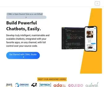 CSML.dev(Open-Source Conversational Automation Framework For Chatbot Developers) Screenshot