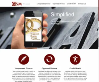 CSmlaw.co.za(Blacklistings) Screenshot
