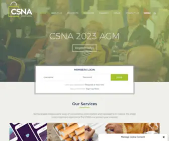 Csna.ie(The Convenience Stores & Newsagents Association) Screenshot