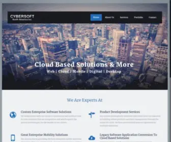 Csnainc.com(Custom Enterprise Software Solutions) Screenshot