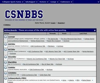 CSNBBS.com(CSNbbs: The #1 Board for College) Screenshot