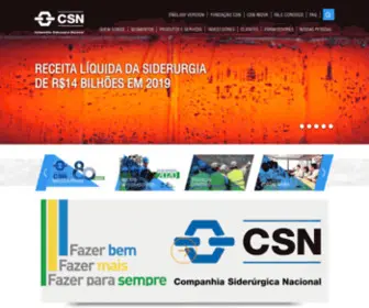 CSN.com.br(Homepage) Screenshot