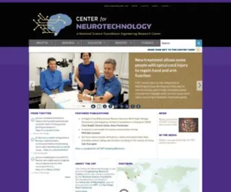 Csne-ERC.org(Center for Neurotechnology) Screenshot