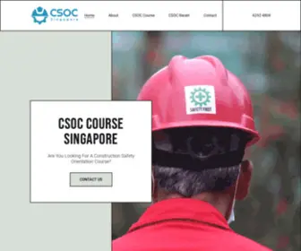 Csoccoursesingapore.com(CSOC Course Singapore) Screenshot