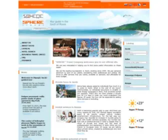 Csochi.com(Sochi travel) Screenshot