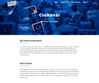 Csokavar.hu(Csókavár) Screenshot