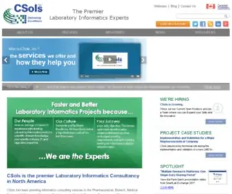 Csolsinc.com(CSols Inc) Screenshot