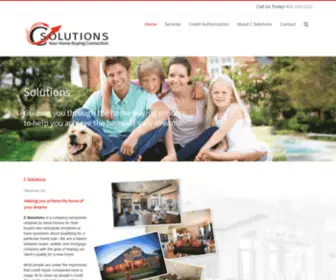 Csolutionsok.com(Mortgage credit solutions) Screenshot