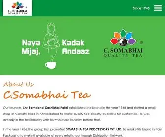 Csomabhaitea.com(Csomabhai Tea) Screenshot