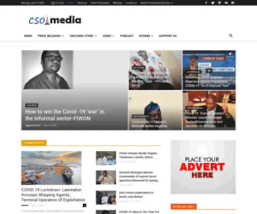 Csomedia.org(CSO Media) Screenshot