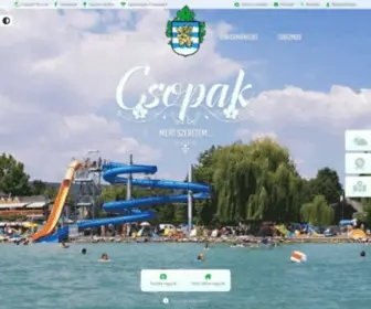 Csopak.hu(Csopak) Screenshot