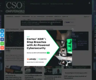 Csospain.es(CSO España) Screenshot