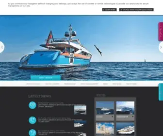 Csoyachts.com(CSO Yachts est une société de courtage de yachts de luxe fournissant des services professionnels) Screenshot