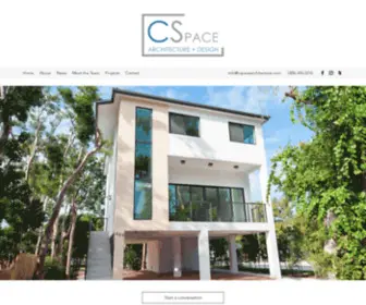 Cspacearchitecture.com(CSpace Architecture + Design) Screenshot