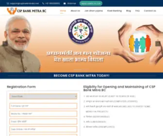 CSpbankmitrABC.net(CSP Bank Mitra BC) Screenshot