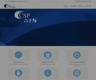 CSP.com.cy(CSP Solutions Ltd) Screenshot