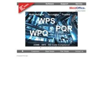 Cspec.com(C-spec WeldOffice) Screenshot