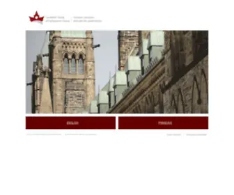 CSPG-Gcep.ca(Canadian Study of Parliament Group) Screenshot