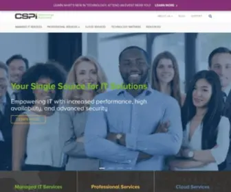 Cspitechsolutions.com(Managed IT) Screenshot