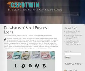 Cspotwin.com(CS Pot Win) Screenshot