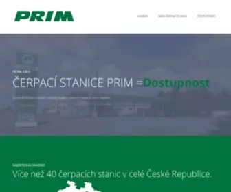 CSprim.cz(Kvalitní paliva za dobré ceny) Screenshot