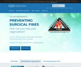 CSPsteam.org(Council on Surgical and Perioperative Safety (CSPS)) Screenshot